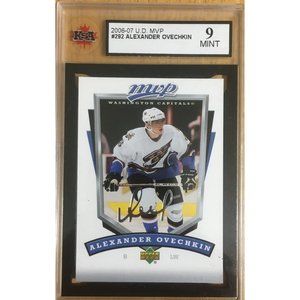 2006 Alex Ovechkin Capitals 2nd Year Rookie Era CARD GRADED KSA 9 MINT